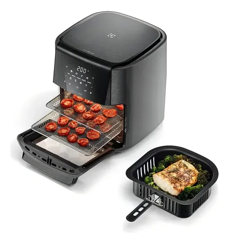 Freidora De Aire Electrolux Experience Eaf90 De 12l Color Grafito