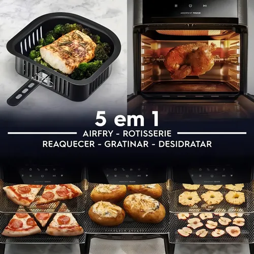 Freidora De Aire Electrolux Experience Eaf90 De 12l Color Grafito
