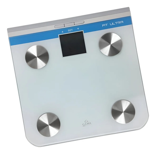 Balanza Personal Digital Gama Fit Ultra Indicador De Masa Transparente