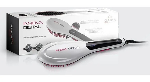Cepillo Alisador Ga-ma Innova Digital Blanco