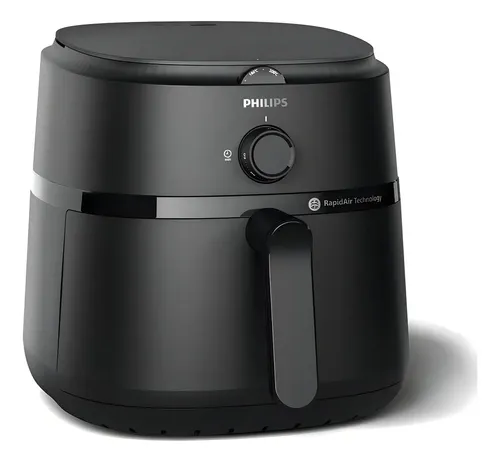 Freidora De Aire Philips Airfryer 1000 Na130-00 6.2l Negra Color Negro
