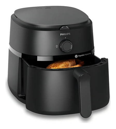 Freidora De Aire Philips Airfryer 1000 Na130-00 6.2l Negra Color Negro