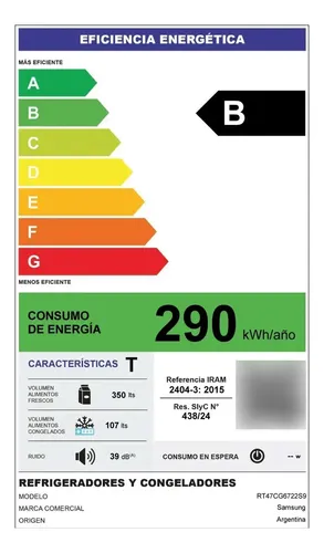 Heladera Samsung 457 Lts C/disp Inverter No Frost Inox Inox