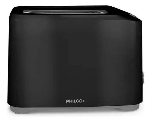 Tostadora Philco Negra 700w 7 Niveles C/bandeja Negro