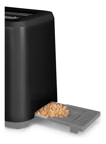 Tostadora Philco Negra 700w 7 Niveles C/bandeja Negro