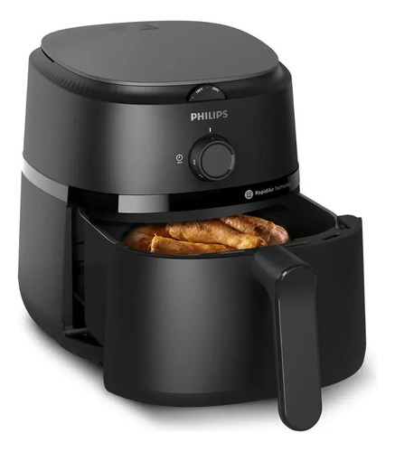 Freidora De Aire Philips Na120/00 Negra 4.2l Negro