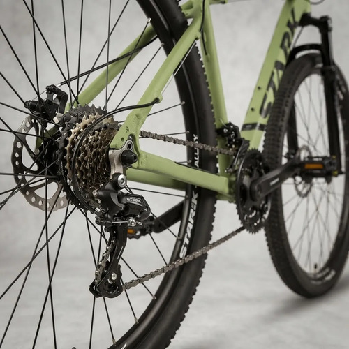 Bicicleta Stark Rod.29 Rise Alum 21 Vel Susp/freno A Disco Verde 29  