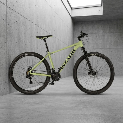 Bicicleta Stark Rod.29 Rise Alum 21 Vel Susp/freno A Disco Verde 29  
