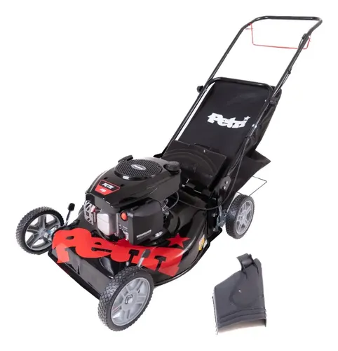 Cortadora Cesped Petri 4 Hp Nafta C/bolsa 9 Pos Prof Rojo