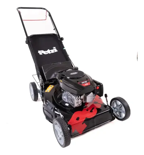 Cortadora Cesped Petri 4 Hp Nafta C/bolsa 9 Pos Prof Rojo