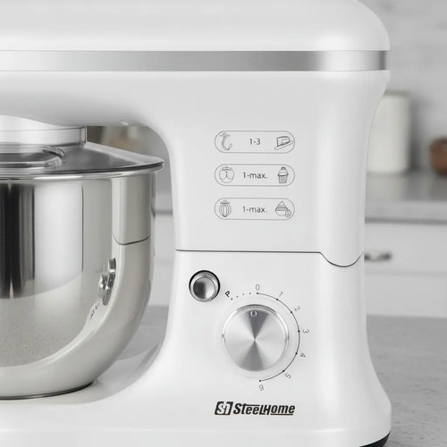 Batidora C/bowl Stellhome Sh-bp1200 Planet 5lts 1200w 3f/5v Blanco