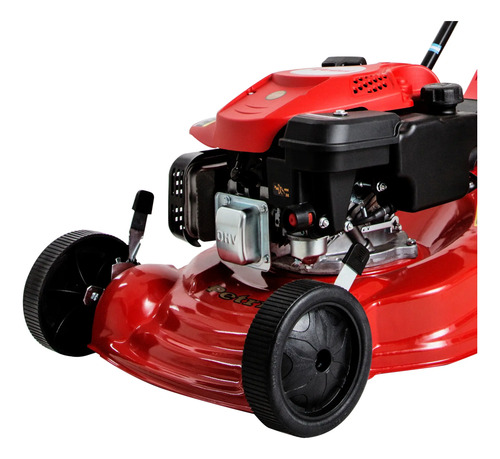 Cortadora Cesped Petri 3 Hp Nafta C/bolsa C/reg 5 Pos Rojo
