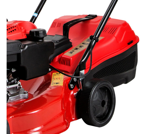 Cortadora Cesped Petri 3 Hp Nafta C/bolsa C/reg 5 Pos Rojo