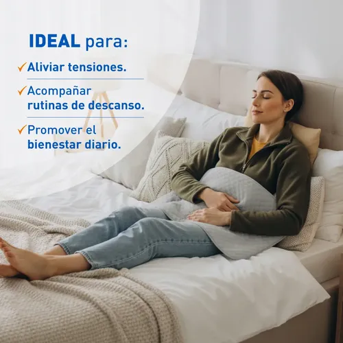 Almohadilla Termica Silfab Al100 Grafeno 60cm X 30 Cm/52w/5 Gris