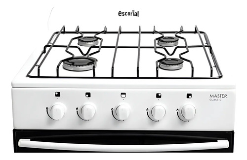 Cocina Escorial 56cm Master S2 Classic Blanca Easy Clean Blanco