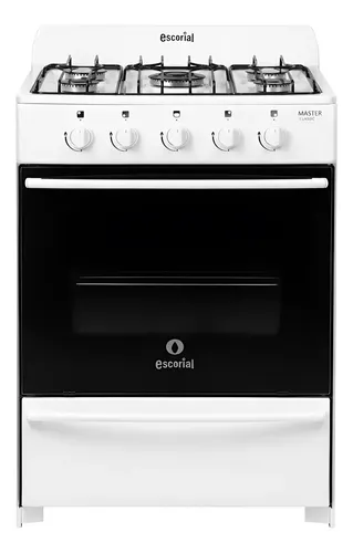 Cocina Escorial 56cm Master S2 Classic Blanca Easy Clean Blanco