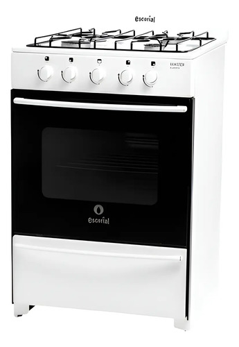 Cocina Escorial 56cm Master S2 Classic Blanca Easy Clean Blanco