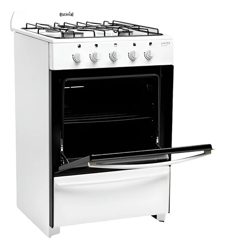 Cocina Escorial 56cm Master S2 Classic Blanca Easy Clean Blanco