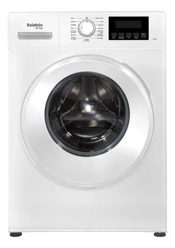 Lavarropas Eslabón De Lujo Carga Frontal 6kg Blanco Blanco