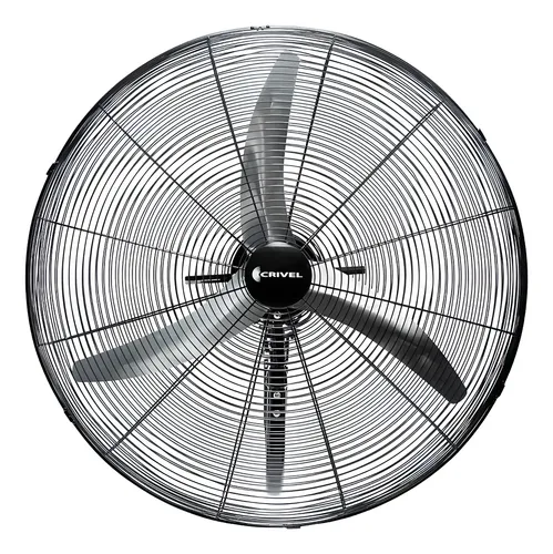Ventilador Pared 30 Crivel  Industrial Parrilla/ 3 Aspas 30 Cm 50 Hz Gris Metalicas 3