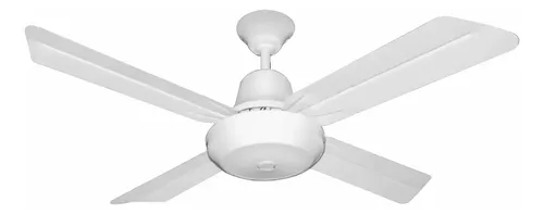 Ventilador Techo Crivel 90w/4 Aspas Metal/5 Vel Blanco 1.2 M 50 Hz. Blanco Metalicas 4