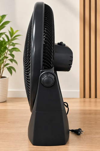 Turbo 20  King-house 3vel/silencioso/regulable/3 Asp 20 Cm 50 Hz Negro Plástico 3