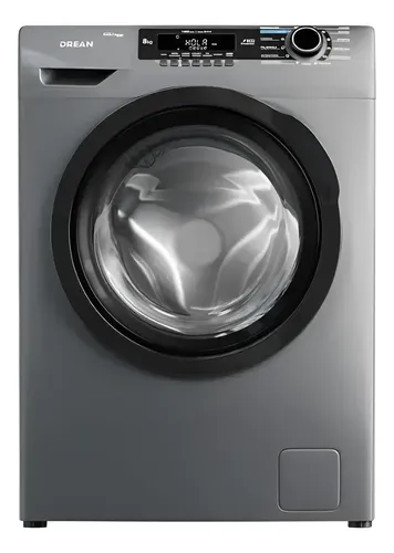 Lavarropa Drean 8kg 1400 Rpm C/frontal  A  Inverter Gris Gris