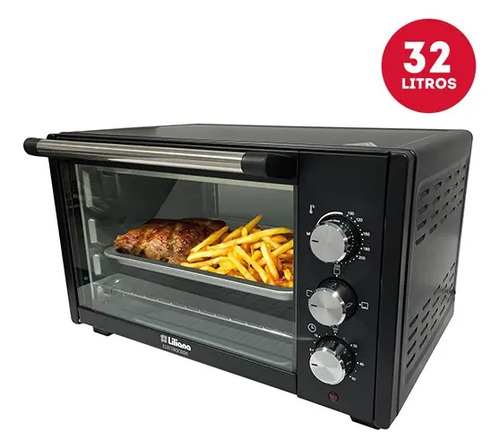 Horno Electrico Liliana 32 Lts Ao320 1750w Negro Negro