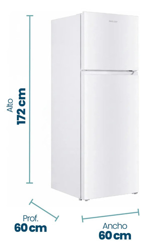 Heladera Con Freezer Philco Nphct320b 293l Blanco