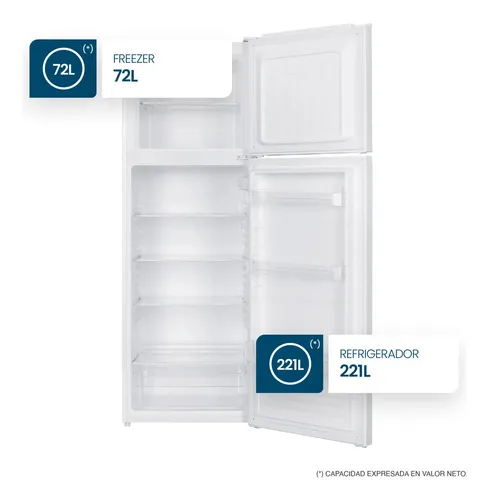 Heladera Con Freezer Philco Nphct320b 293l Blanco