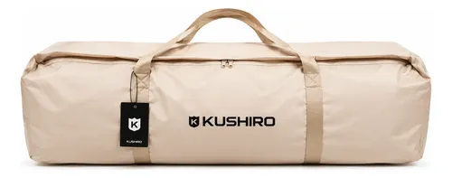 Carpa Kushiro 3mx2.2m Columnas Inflables Beige 7vent/ 1puert Beige