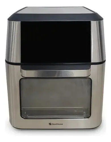 Freidora De Aire Steel Home Ra-af12l 12 Litros Digital Plateado