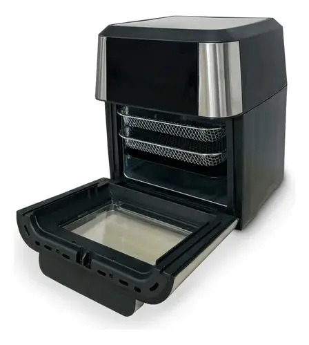 Freidora De Aire Steel Home Ra-af12l 12 Litros Digital Plateado