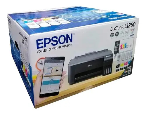 Impresora Epson Ecotank L1250 Color Con Wifi Color Negro