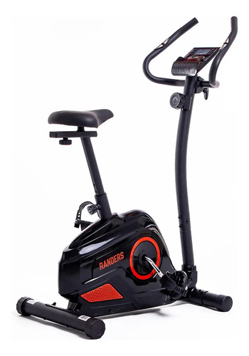 Bicicleta Fija Randers Arg-456 Vertical/8 Niv/ Hasta 100kg Negro