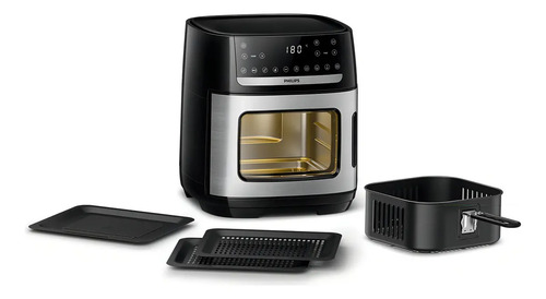 Horno Philips Airfyer Ai551/07 12 L Negro