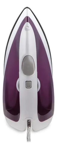 Plancha Atma Pas1217pi Seca 1200w Suela Ceramica Violeta Blanco